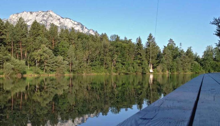 Waldbad Anif Seeufer Salzburg