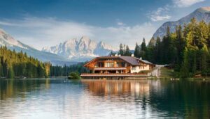 Kleine Seen mit tollen Hotels