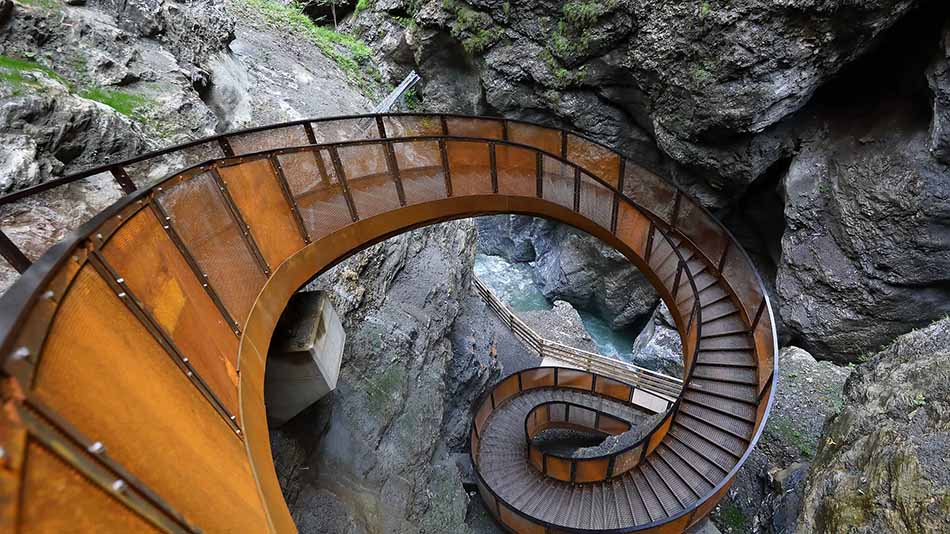 Naturschauspiel Liechtensteinklamm