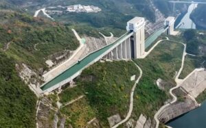 Der Three Gorges Dam Shiplift