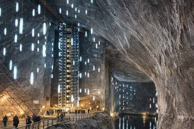 Salina Turda unter Tage