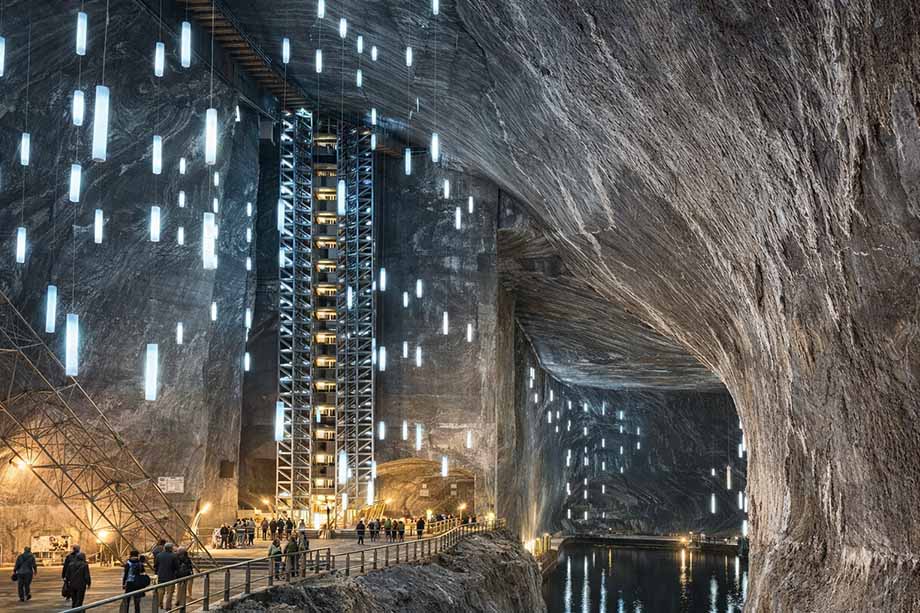 Salina Turda unter Tage
