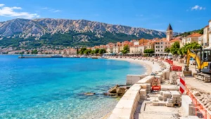 Baška auf Krk bekommt eine neue Küste