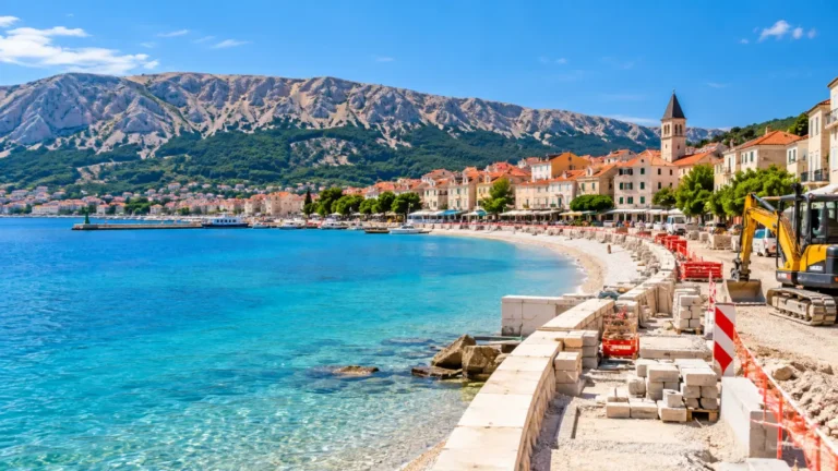 Baška auf Krk bekommt eine neue Küste
